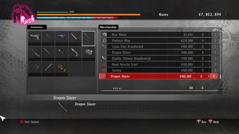 yakuza kiwami cheat items